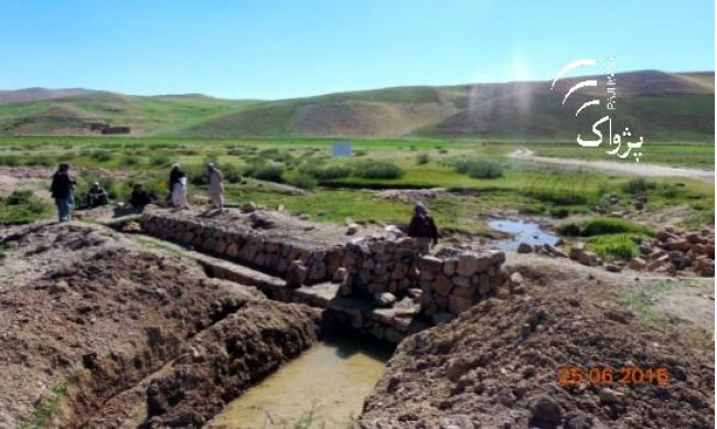 شش بند آب در حوزه شمال اعمار مى شود